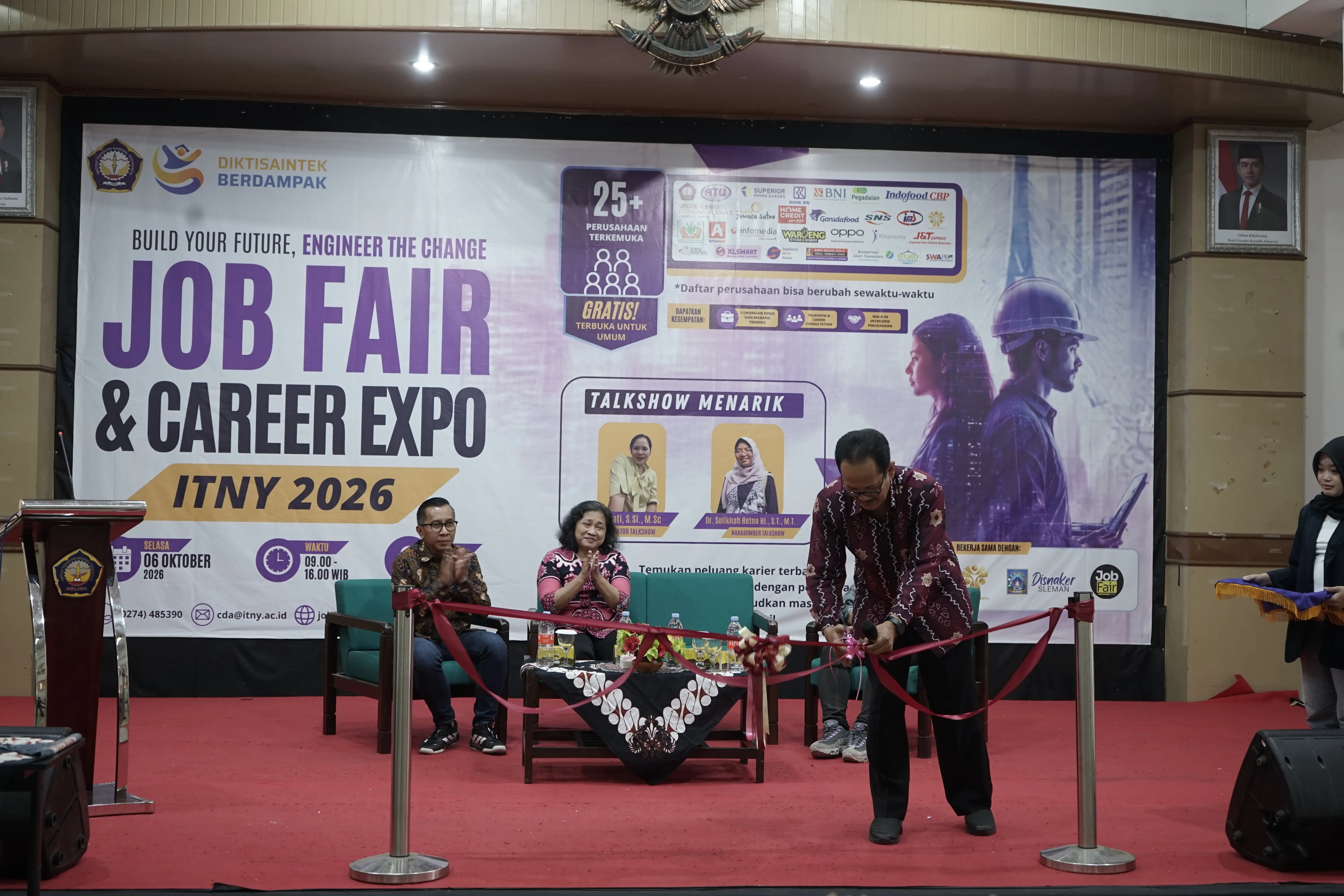Job Fair ITNY 2026 Jadi Jembatan Kampus dan Dunia Industri, Disnaker Sleman Singgung Peluang Kerja Global