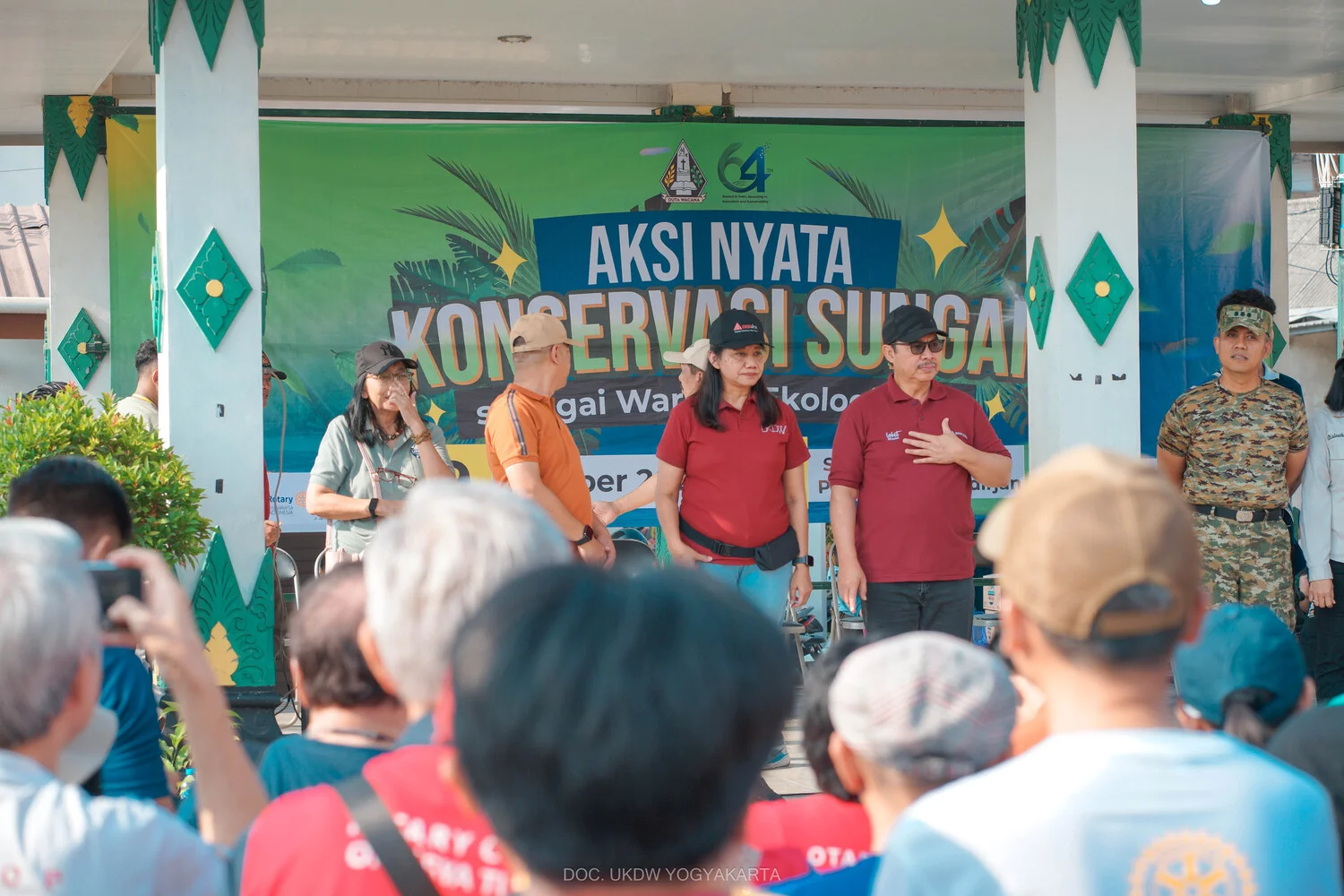 Gelar Aksi Konservasi Sungai Code, UKDW Wujudkan Kepedulian terhadap Lingkungan